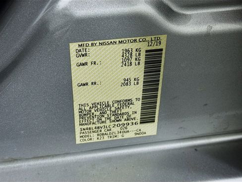 Used 2020 Nissan Altima 2.5 S image 39