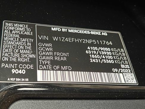 Used 2022 Mercedes-Benz Sprinter 2500 image 43