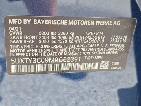 Used 2021 BMW X3 sDrive30i RWD image 23