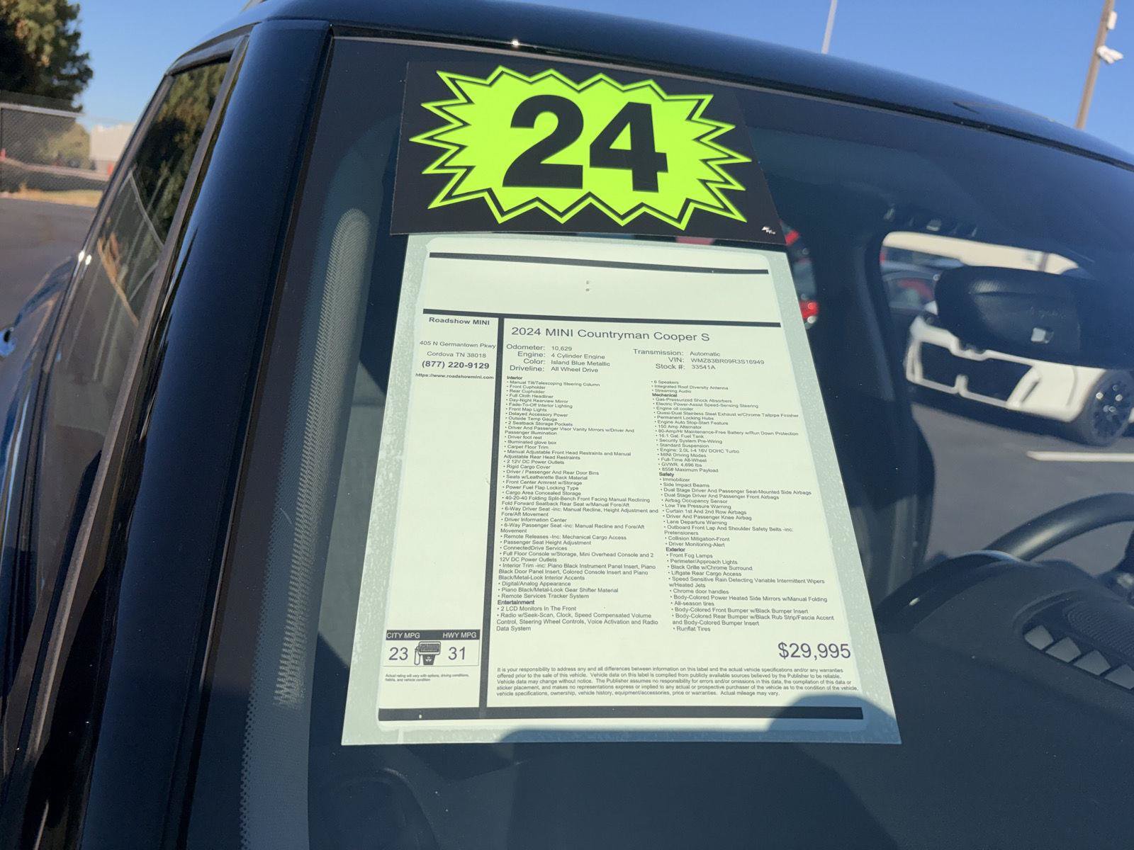 Used 2024 MINI Cooper Countryman S AWD/4WD image 20