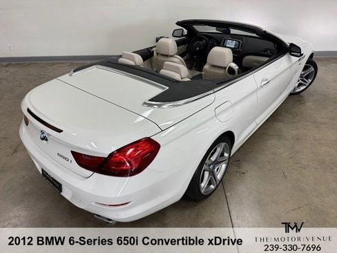 Used 2012 BMW 650i xDrive Convertible AWD/4WD image 15