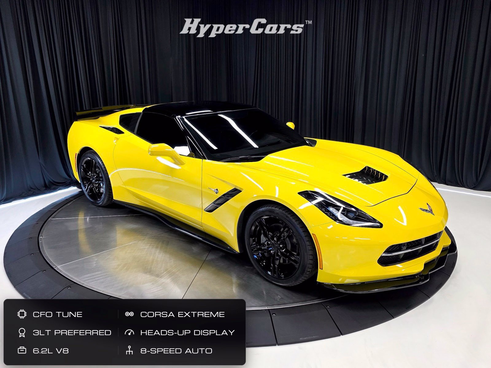 Used 2016 Chevrolet Corvette Stingray Coupe w/ 3LT Preferred Equipment Group RWD image 1