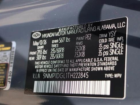 New 2026 Hyundai Santa Fe SE AWD/4WD image 24