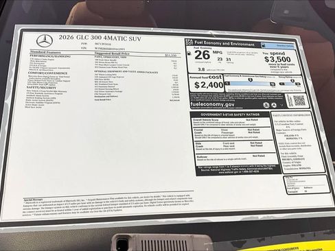 New 2026 Mercedes-Benz GLC 300 4MATIC image 18