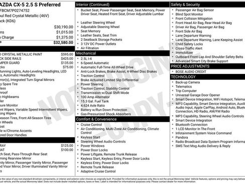 Certified 2023 MAZDA CX-5 AWD 2.5 S image 10