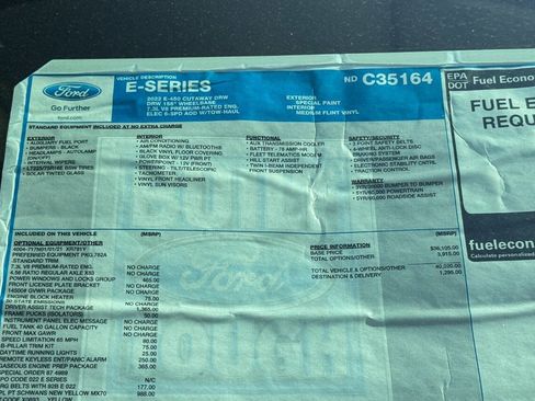 Used 2022 Ford E-450 and Econoline 450 Super Duty image 10