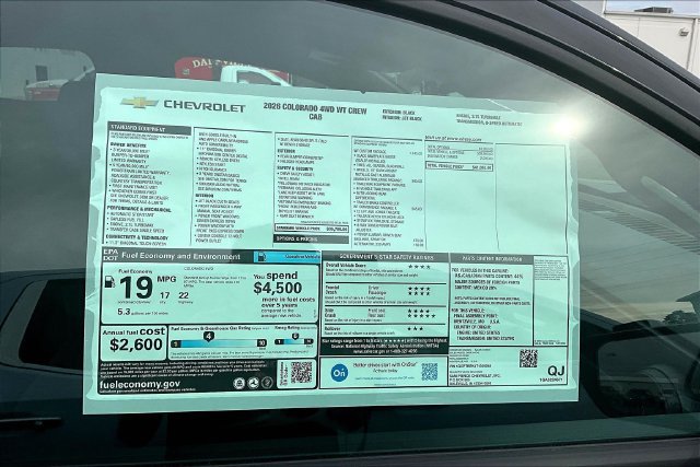 New 2026 Chevrolet Colorado LT w/ Advanced Trailering Package AWD/4WD image 13