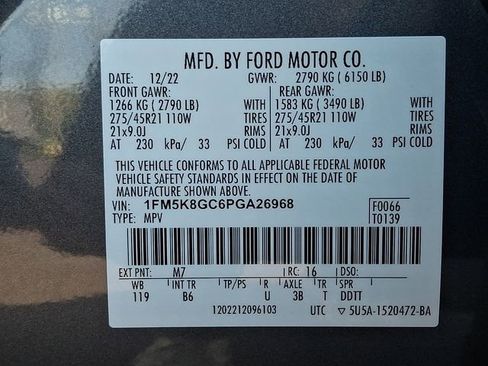 Used 2023 Ford Explorer ST w/ Equipment Group 401A AWD/4WD image 28