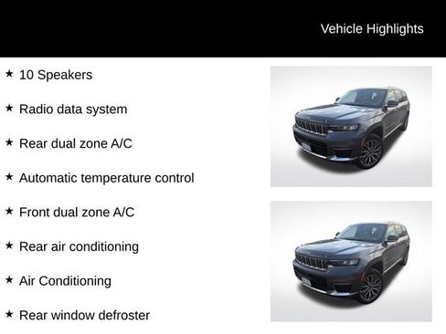 Used 2023 Jeep Grand Cherokee L Summit AWD/4WD image 14