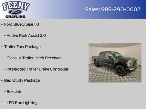 Certified 2023 Ford F150 Platinum w/ Equipment Group 701A High image 16