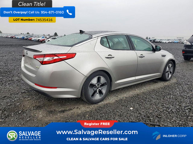 Used 2011 Kia Optima EX w/ Hybrid Premium Technology Pkg FWD image 4