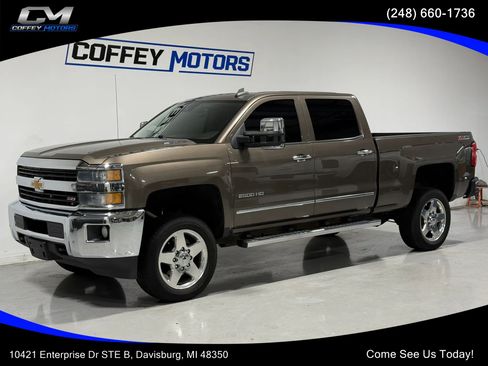 Used 2015 Chevrolet Silverado 2500 LTZ w/ Duramax Plus Package AWD/4WD image 1