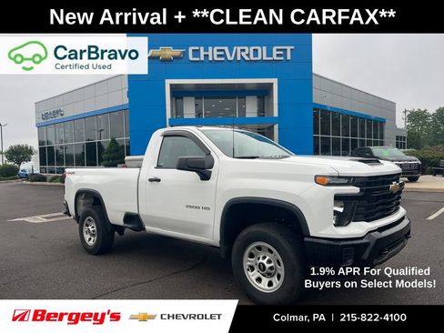 Used 2024 Chevrolet Silverado 3500 W/T w/ WT Convenience Package AWD/4WD image 1