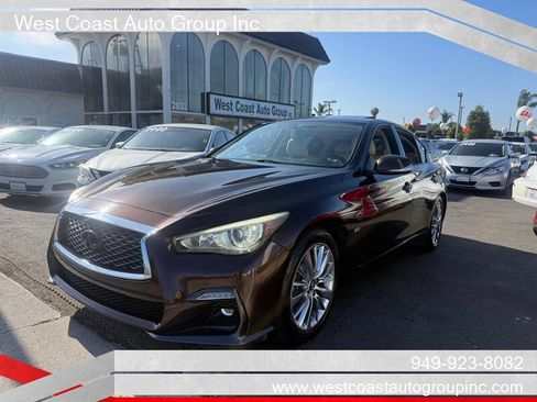 Used 2019 INFINITI Q50 Luxe RWD image 1