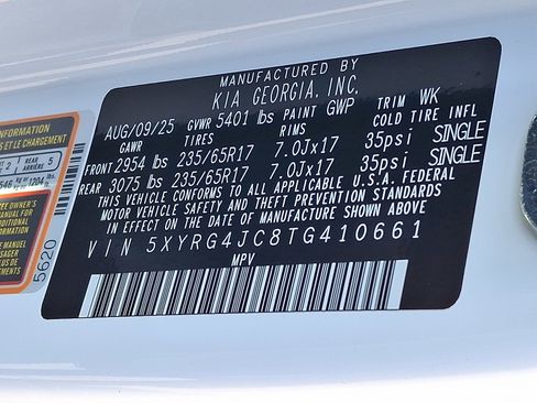 New 2026 Kia Sorento LX image 18