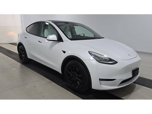 Used 2021 Tesla Model Y Long Range AWD/4WD image 2