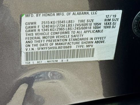 Used 2020 Honda Pilot EX-L image 31