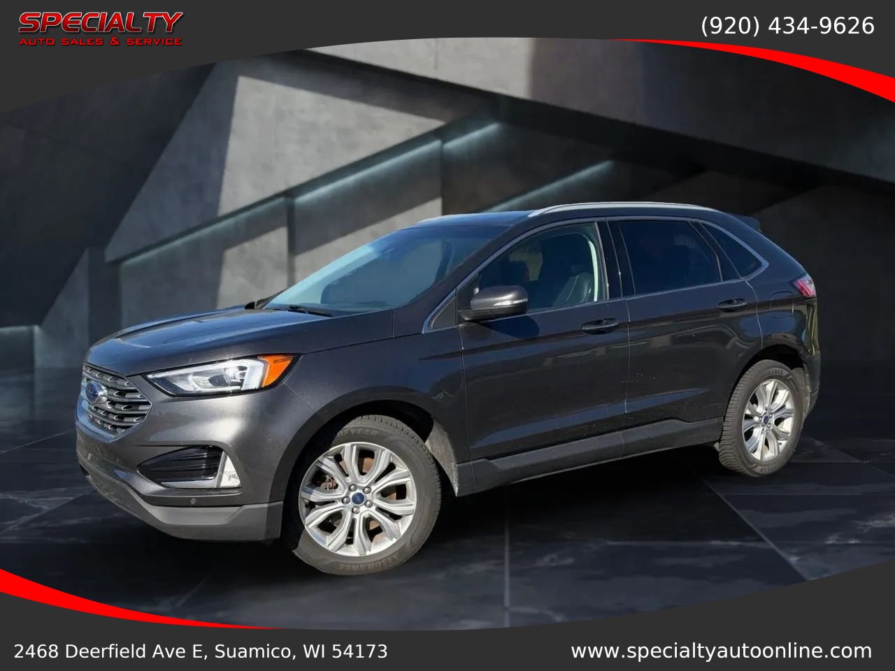 Used 2020 Ford Edge Titanium AWD/4WD image 1
