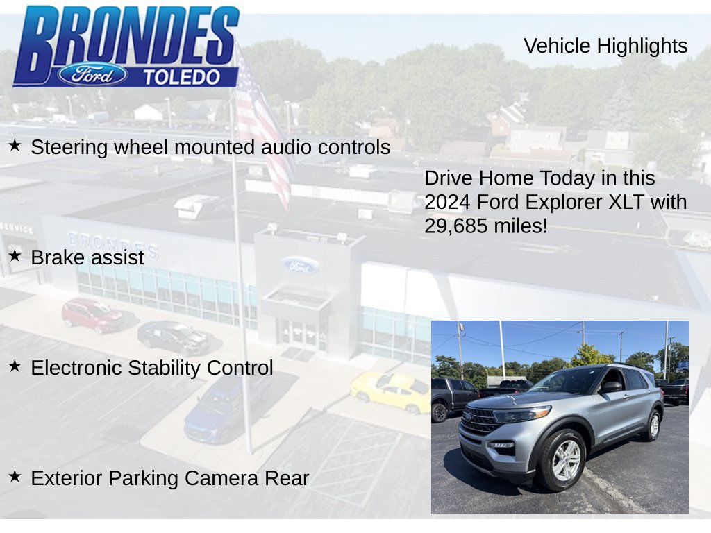 Used 2024 Ford Explorer XLT w/ Equipment Group 202A AWD/4WD image 16