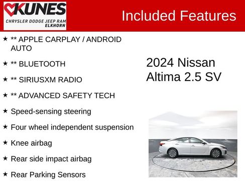 Used 2024 Nissan Altima 2.5 SV image 3