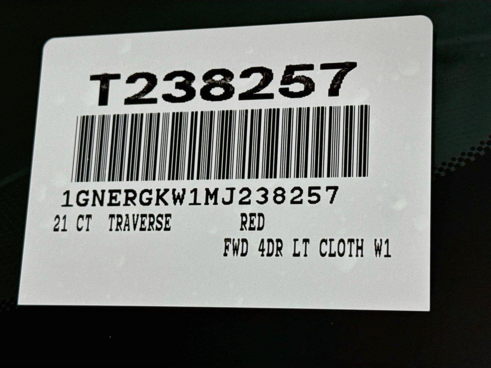 Used 2021 Chevrolet Traverse LT FWD image 43