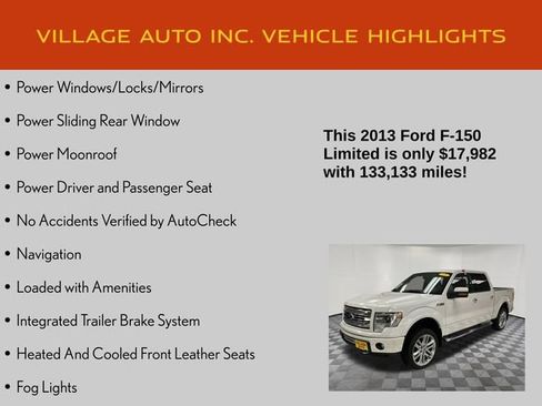 Used 2013 Ford F150 Limited image 14
