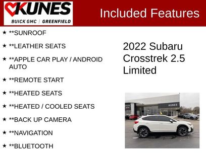 Used 2022 Subaru Crosstrek 2.5i Limited w/ Moonroof Package 2
