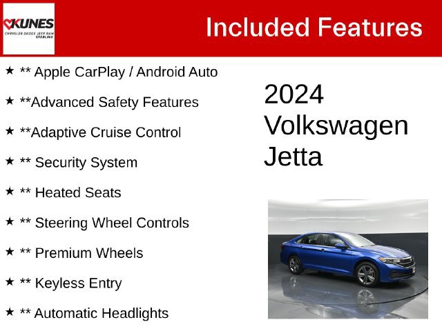Used 2024 Volkswagen Jetta SE FWD image 4