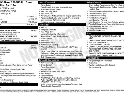 Certified 2026 GMC Sierra 2500 Pro w/ Convenience Package AWD/4WD image 11
