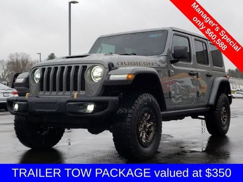 Used 2022 Jeep Wrangler Unlimited Rubicon w/ Trailer Tow Package AWD/4WD image 4