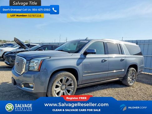Used 2015 GMC Yukon XL Denali w/ Premium Package AWD/4WD image 1