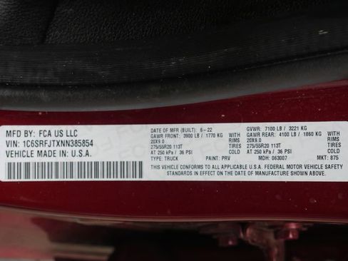 Used 2022 RAM 1500 Laramie AWD/4WD image 32