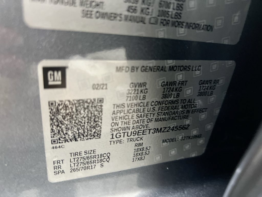 Used 2021 GMC Sierra 1500 AT4 w/ AT4 Value Package AWD/4WD image 29