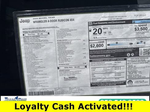 New 2025 Jeep Wrangler Unlimited Rubicon image 43