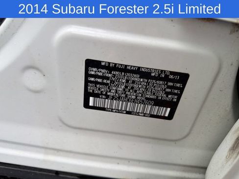 Used 2014 Subaru Forester 2.5i Limited AWD/4WD image 22