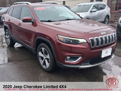Used 2020 Jeep Cherokee Limited AWD/4WD image 1