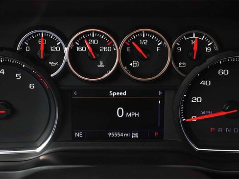 Used 2021 Chevrolet Silverado 1500 Custom Trail Boss w/ Safety Confidence Package AWD/4WD image 14