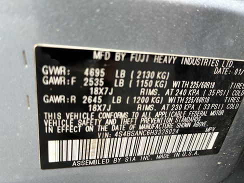 Used 2017 Subaru Outback 2.5i Limited AWD/4WD image 21