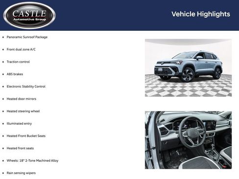 New 2026 Volkswagen Taos SE AWD/4WD image 3