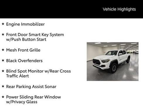 Certified 2023 Toyota Tacoma TRD Off-Road w/ Technology Package AWD/4WD image 8