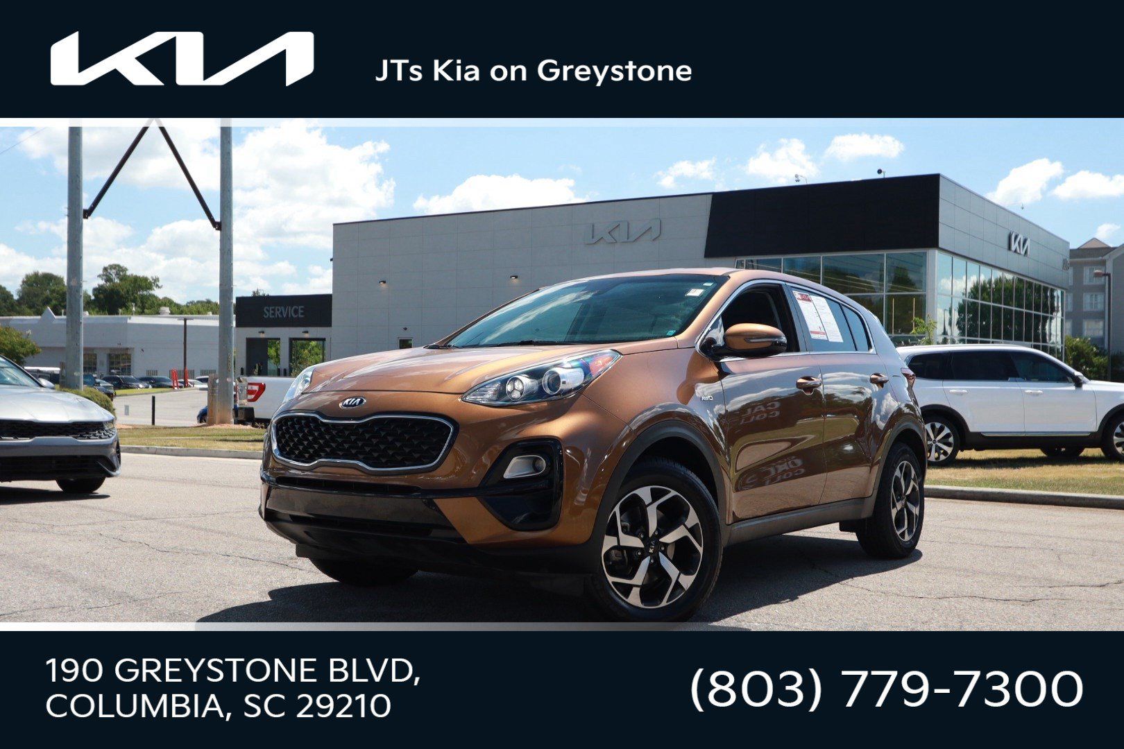 Used 2021 Kia Sportage LX w/ LX AWD Popular Package 360° Tour