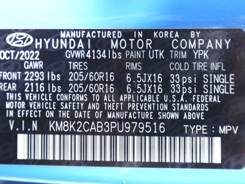 Used 2023 Hyundai Kona SE AWD/4WD image 43