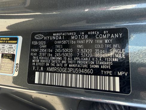 Used 2023 Hyundai Palisade Limited AWD/4WD image 18