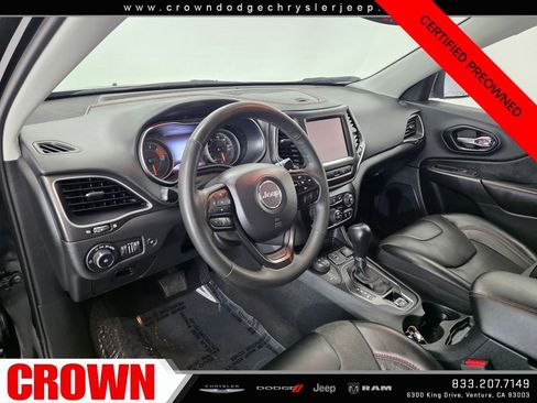 Certified 2022 Jeep Cherokee Trailhawk w/ Sound & Nav Group image 24