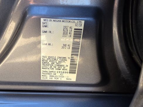 Used 2018 Nissan Altima 2.5 S w/ S Convenience Package FWD image 33