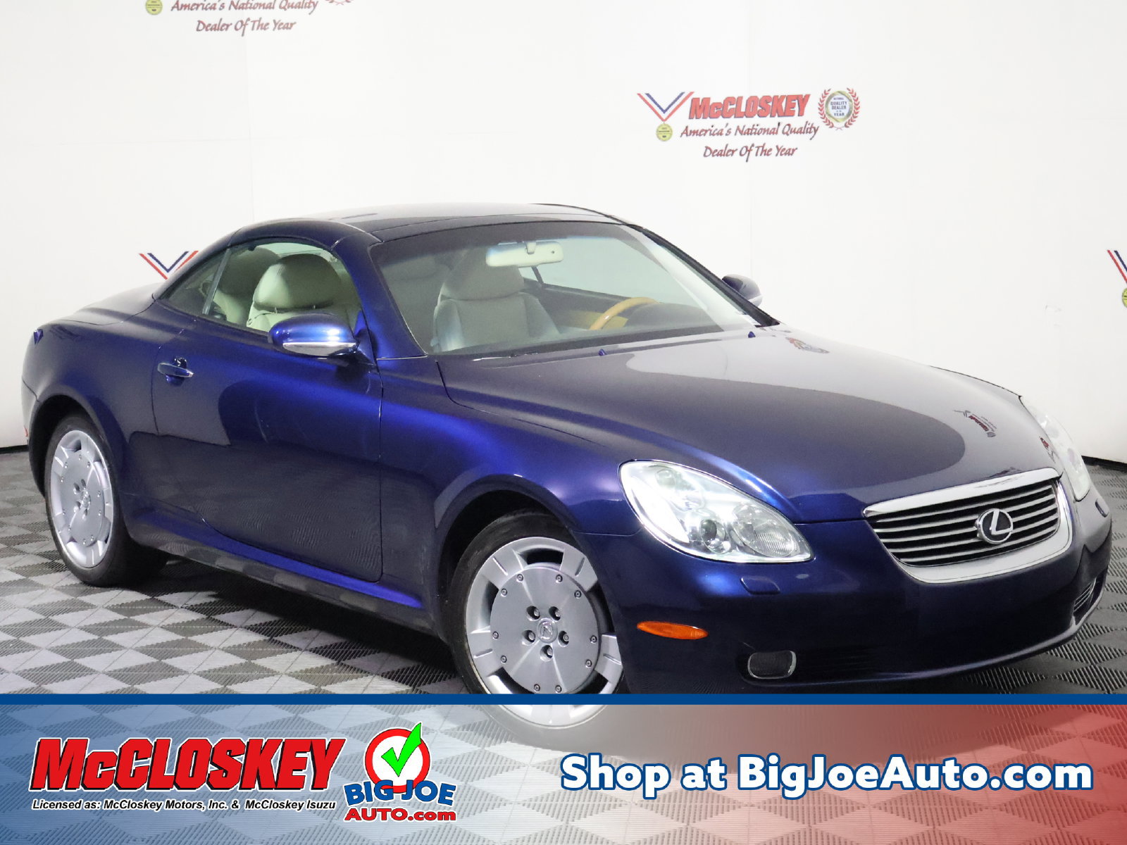Used 2002 Lexus SC 430 Convertible RWD image 1