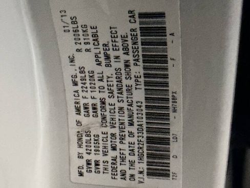 Used 2013 Honda Accord LX image 66