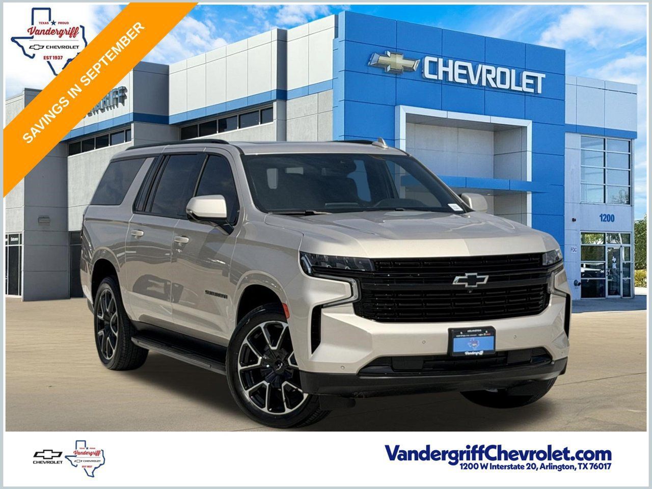 Certified 2023 Chevrolet Suburban RST w/ Luxury Package AWD/4WD image 1