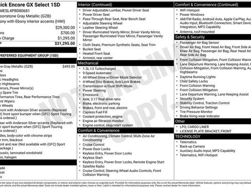 Certified 2023 Buick Encore GX Select image 6