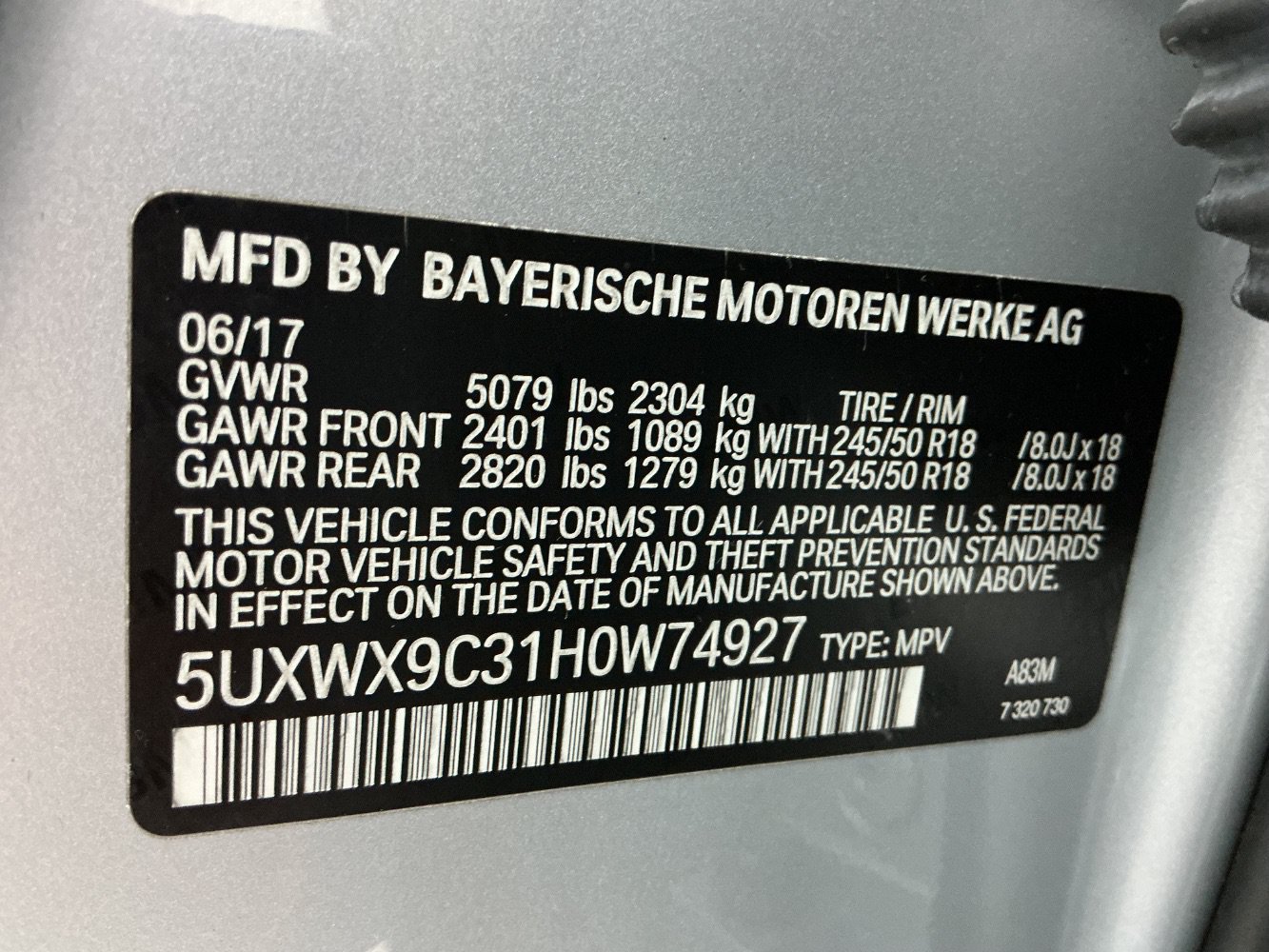 Used 2017 BMW X3 xDrive28i AWD/4WD image 52